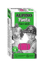 Maquillaje Alpino Fiesta Face Stick Barra De 5 Gr. Rosa (Set de 6)