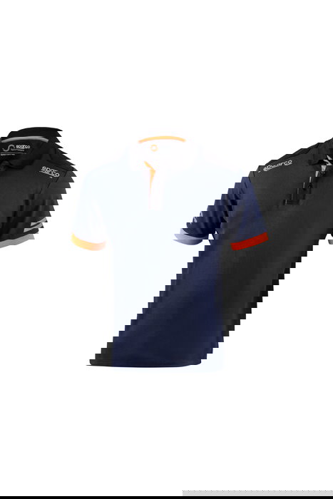 Sparco S02415BMAF2M Polo Tw Talla M Azul Marino-Naranja Sparco S02415BMAF2M Polo Tw Talla M Azul Marino-Naranja