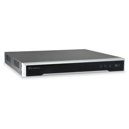 LevelOne NVR-0508 - Grabador de Vídeo en Red 8 Canales, 8K UHD/4K, 8 Puertos PoE, Compatible con H.265+, H.264+, 64 Usuarios, 2 Bahías HDD SATA hasta 12TB, Linux, Negro