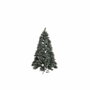 DKD Home Decor Árbol de Navidad Nevado Verde con 150 LEDs