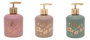 DKD Home Decor Dosificador de Cristal 500ml Mariposa Surtido