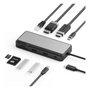 ALOGIC FUPHDDP1 PRO AXIS USB-C 8-IN-1 DUAL DISPLAY DOCK Gris