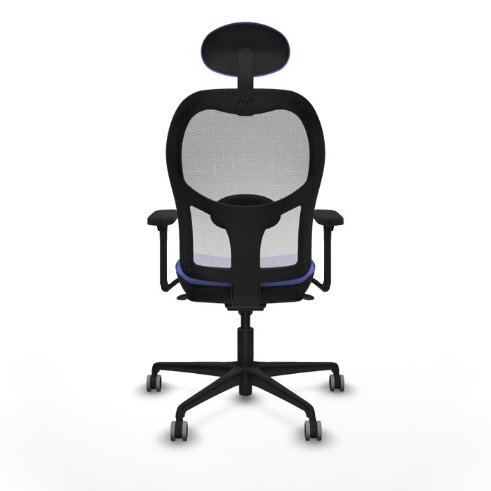 PIQUERAS Y CRESPO Silla de oficina Jorquera Azul claro y Blanco