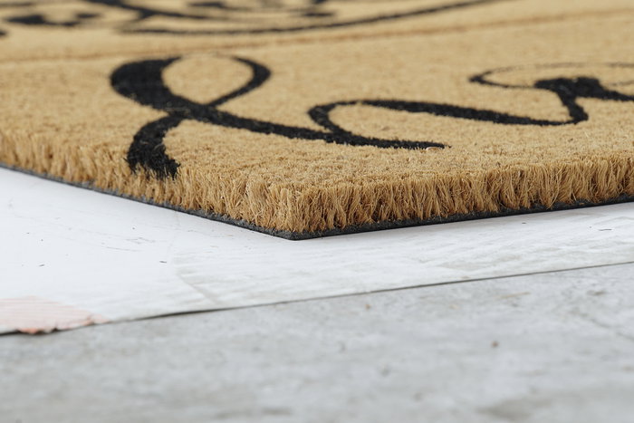 Felpudo Basicos DKD Home Decor Marron Negro 40 x 1.5 x 60 cm (2 Unidades)