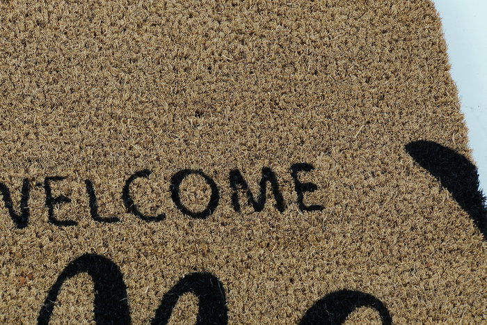 Felpudo Basicos DKD Home Decor Marron Negro 40 x 1.5 x 60 cm (2 Unidades)