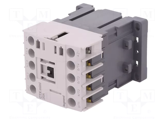 LEGRAND CTX3 MINI Contactor 4-polar 24VDC 20A LEGRAND CTX3 MINI Contactor 4-polar 24VDC 20A