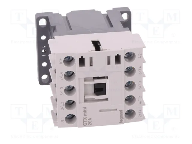 LEGRAND CTX3 MINI Contactor 4-polar 24VDC 20A LEGRAND CTX3 MINI Contactor 4-polar 24VDC 20A