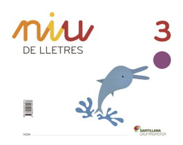 GRUP PROMOTOR, Niu de lletres 3 (Lectoescriptura) 4 anys