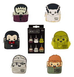 Loungefly Universal Monsters Blind Box Mini Backpack Llavero Surtido (15) units