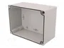 FIBOX MNX Carcasa Universal de Policarbonato Gris 130x180x85mm