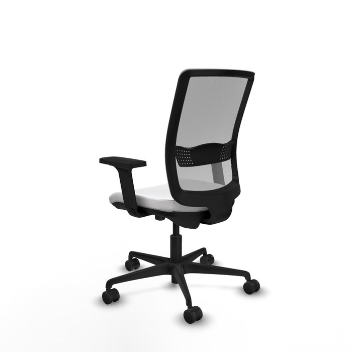 PIQUERAS Y CRESPO Silla de oficina Haches, Blanco y Gris PIQUERAS Y CRESPO Silla de oficina Haches, Blanco y Gris