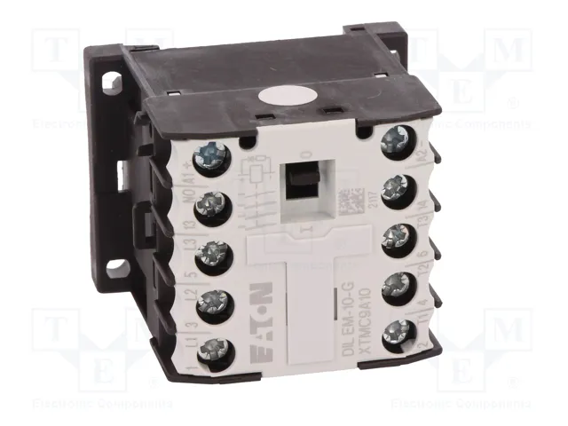 EATON ELECTRIC Contactor DILEM 3-polar 12VDC 8,8A