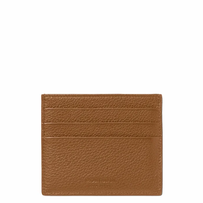 Montblanc Tarjetero MB198368 en Piel Marrón Montblanc Tarjetero MB198368 en Piel Marrón