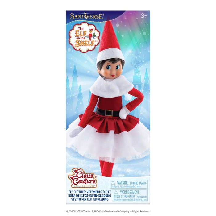 CEFA TOYS Vestido Santa Claus para The Elf On The Shelf CEFA TOYS Vestido Santa Claus para The Elf On The Shelf