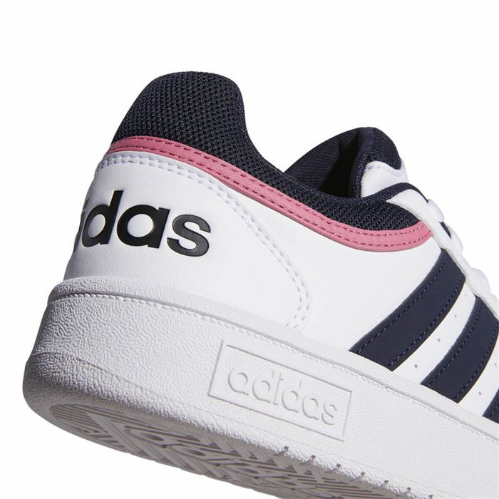 Zapatillas Casual de Mujer Adidas Hoops 3.0 Low Classic Blanco