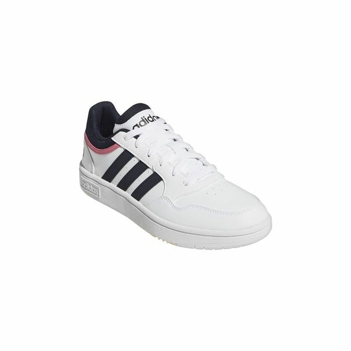 Zapatillas Casual de Mujer Adidas Hoops 3.0 Low Classic Blanco