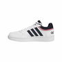 Zapatillas Casual de Mujer Adidas Hoops 3.0 Low Classic Blanco