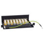 EQUIP Patchpanel 8x RJ45 Cat6a FTP 326621 Negro