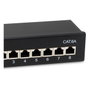 EQUIP Patchpanel 8x RJ45 Cat6a FTP 326621 Negro