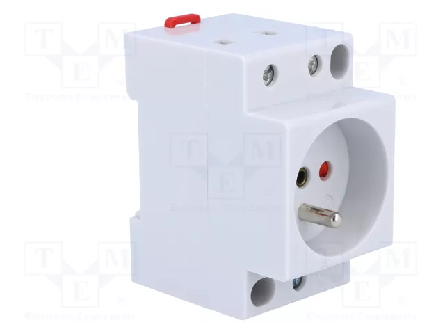 EATON ELECTRIC Enchufe tipo F (Schuko) para raíl DIN