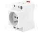 EATON ELECTRIC Enchufe tipo F (Schuko) para raíl DIN