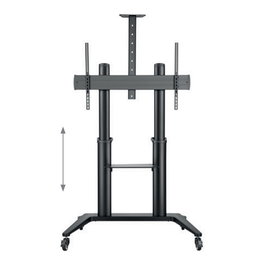 Hagor BrackIT Stand HD XXL - Soporte de Suelo para Pantalla Plana hasta 120" (305 cm) y 140 kg, Negro - Ref. BrackIT Stand HD XXL