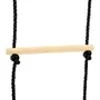 TP Toys Escalera de Madera con Cuerda Negra TPT5021854003196 Altura ajustable 190-250 cm