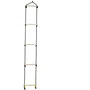 TP Toys Escalera de Madera con Cuerda Negra TPT5021854003196 Altura ajustable 190-250 cm