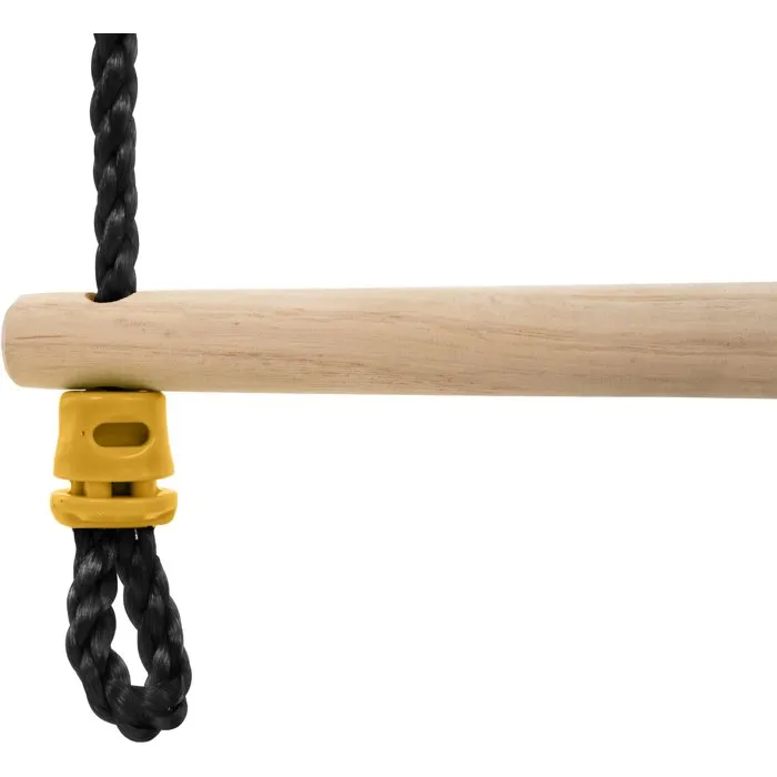 TP Toys Escalera de Madera con Cuerda Negra TPT5021854003196 Altura ajustable 190-250 cm