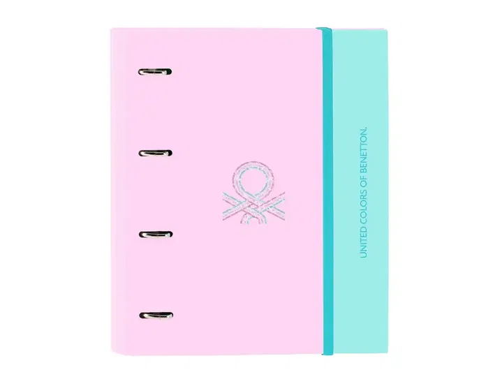 Safta Carpeta con recambio Din A4 Benetton Dolce con cuadrícula 5 mm Safta Carpeta con recambio Din A4 Benetton Dolce con cuadrícula 5 mm