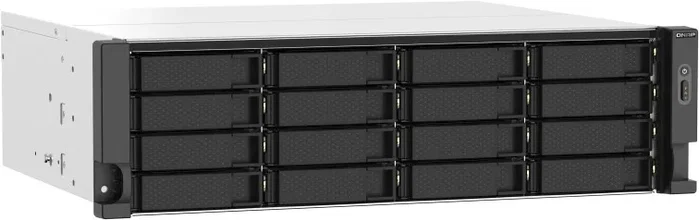 QNAP TS-1673AU-RP-16G Servidor NAS de 16 bahías con AMD Ryzen V1500B y 16 GB DDR4