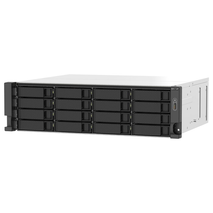 Qnap TS-1673AU-RP Servidor NAS 16 Bahías 16GB RAM 2.5GbE Montaje en Bastidor