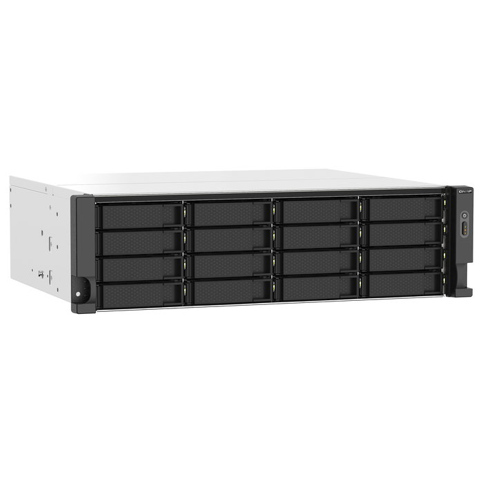 Qnap TS-1673AU-RP Servidor NAS 16 Bahías 16GB RAM 2.5GbE Montaje en Bastidor