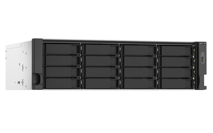 Qnap TS-1673AU-RP Servidor NAS Rack 3U, 16 Bahías Hot-Swap, AMD Ryzen V1500B Quad-Core 2.2 GHz, 16 GB RAM DDR4, 2x2.5GbE, 2x PCIe, Fuente 550W Redundante Qnap TS-1673AU-RP Servidor NAS Rack 3U, 16 Bahías Hot-Swap, AMD Ryzen V1500B Quad-Core 2.2 GHz, 16 GB RAM DDR4, 2x2.5GbE, 2x PCIe, Fuente 550W Redundante