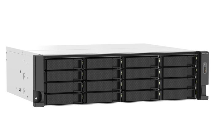 Qnap TS-1673AU-RP Servidor NAS Rack 3U, 16 Bahías Hot-Swap, AMD Ryzen V1500B Quad-Core 2.2 GHz, 16 GB RAM DDR4, 2x2.5GbE, 2x PCIe, Fuente 550W Redundante Qnap TS-1673AU-RP Servidor NAS Rack 3U, 16 Bahías Hot-Swap, AMD Ryzen V1500B Quad-Core 2.2 GHz, 16 GB RAM DDR4, 2x2.5GbE, 2x PCIe, Fuente 550W Redundante
