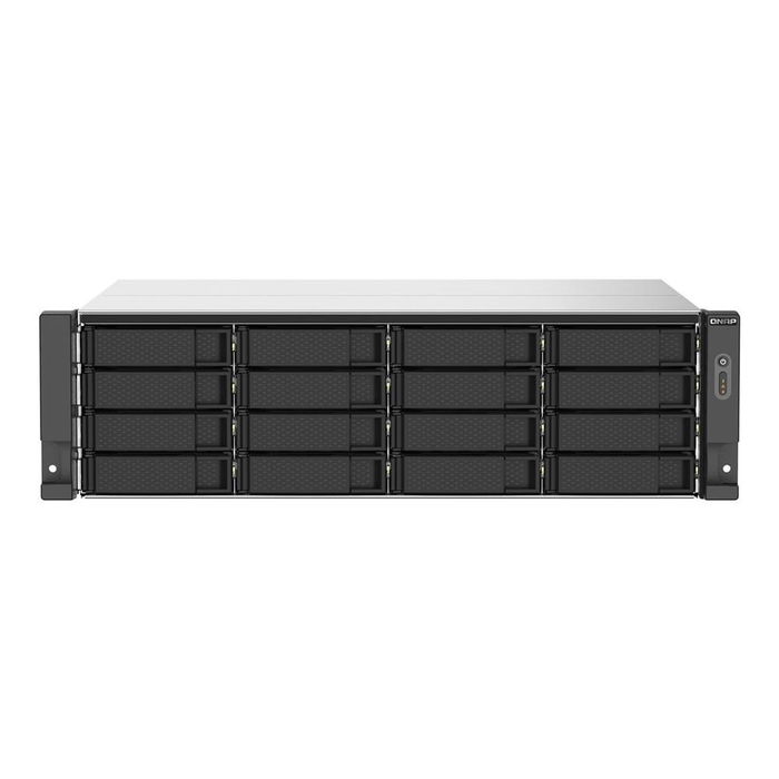 Qnap TS-1673AU-RP Servidor NAS Rack 3U, 16 Bahías Hot-Swap, AMD Ryzen V1500B Quad-Core 2.2 GHz, 16 GB RAM DDR4, 2x2.5GbE, 2x PCIe, Fuente 550W Redundante Qnap TS-1673AU-RP Servidor NAS Rack 3U, 16 Bahías Hot-Swap, AMD Ryzen V1500B Quad-Core 2.2 GHz, 16 GB RAM DDR4, 2x2.5GbE, 2x PCIe, Fuente 550W Redundante