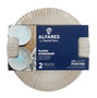 Alfares Plato de Postre Aura Pack de 6 unidades de 20cm