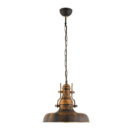 Opviq Lámpara de Araña RT-7 Vintage con Altura Ajustable para Salón o Comedor, Elegante Diseño Metálico