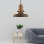 Opviq Lámpara de Araña RT-7 Vintage con Altura Ajustable para Salón o Comedor, Elegante Diseño Metálico