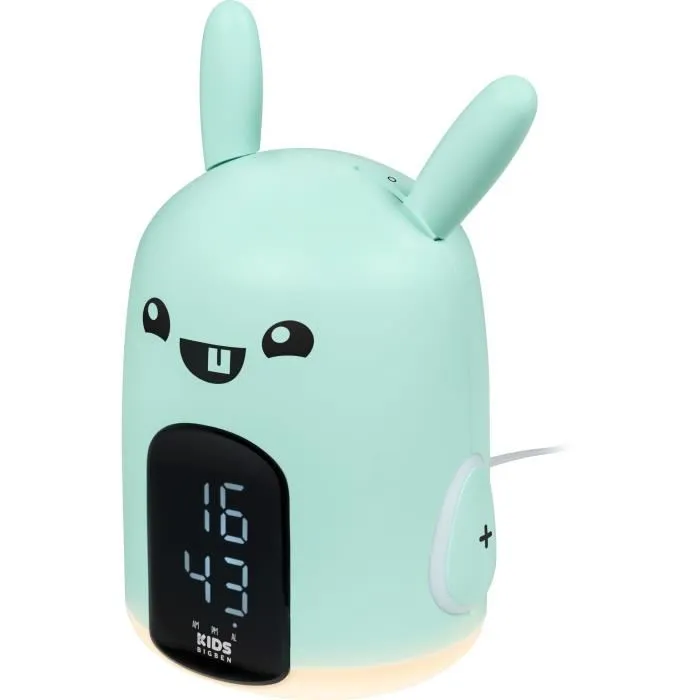 Bigben Interactive RKIDSRABBIT BIGBEN Despertador y Luz Nocturna Conejo BIG3499550387032 Bigben Interactive RKIDSRABBIT BIGBEN Despertador y Luz Nocturna Conejo BIG3499550387032