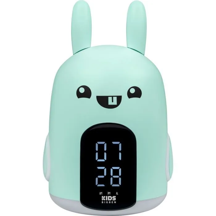 Bigben Interactive RKIDSRABBIT BIGBEN Despertador y Luz Nocturna Conejo BIG3499550387032 Bigben Interactive RKIDSRABBIT BIGBEN Despertador y Luz Nocturna Conejo BIG3499550387032