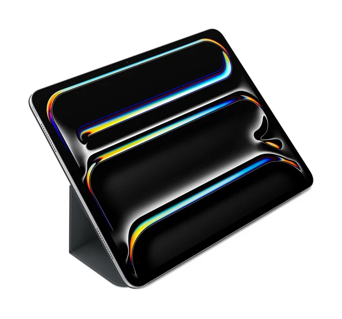 Apple Smart Folio Funda MWK33ZM/A para iPad Pro 13 pulgadas (33 cm) con chip M4, tipo Folio, Negro