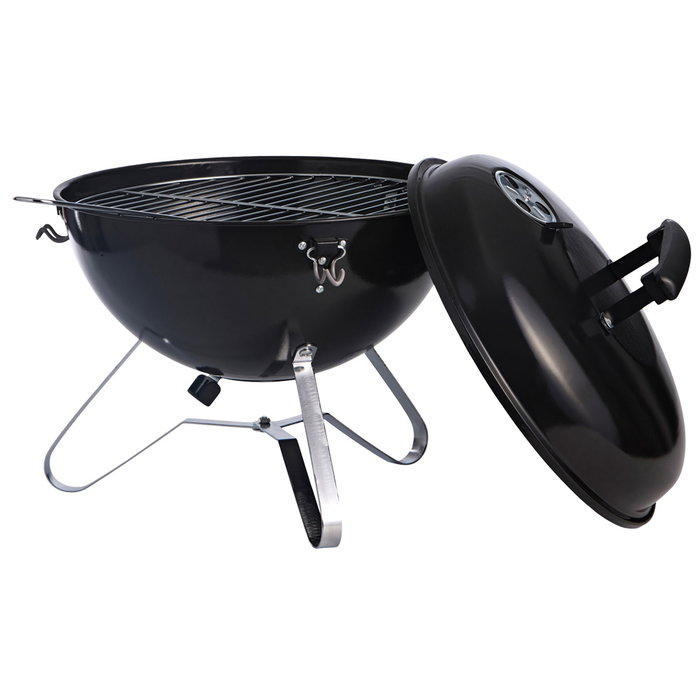 Dangrill Barbacoa Kettle Negra Diámetro 37 cm Metal