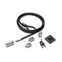 Kensington Kit de Bloqueo para Escritorio y Periféricos 2.0, S, 25 Piezas, Cable 8 Pies (2.4m), Sistema Supervisor Keyed, EU