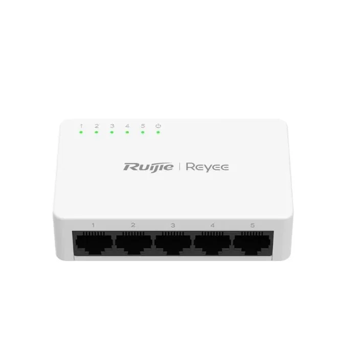 Ruijie Networks Switch no Gestionado 5 Puertos Gigabit RJ45 Caja Plástica