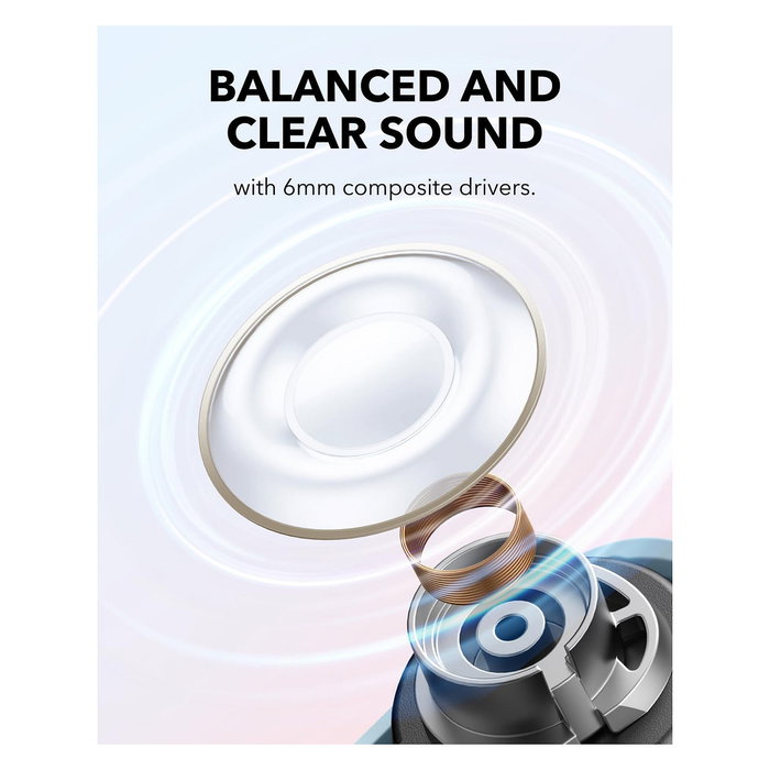 Anker Soundcore A30i Auriculares Bluetooth Inalámbricos NC ANC IP54 Azul Ligeros Diseño Labial Anker Soundcore A30i Auriculares Bluetooth Inalámbricos NC ANC IP54 Azul Ligeros Diseño Labial