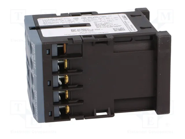 SIEMENS 3RT2017-1AB02 Contactor 3-polar 12A 24VAC