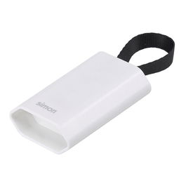 Simon Base Móvil 2p+tt Schuko Salida Frontal 10A 250V Blanco Fácil Extracción