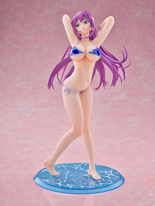 Grisaia Phantom Trigger Estatua PVC 1/6 Rena Fukami Metallic Blue Ver. 28 cm