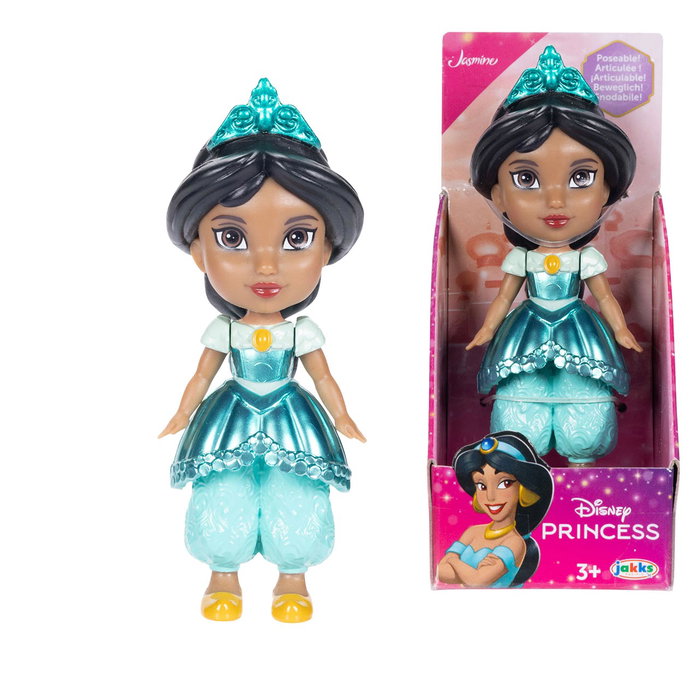 JAKKS PACIFIC Mini Muñecas 7 cm Princesas Disney